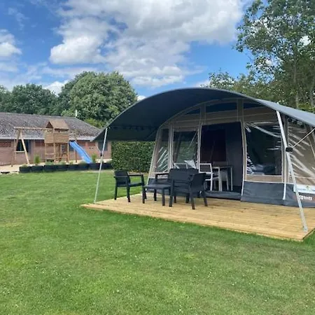 خيمة فخمة Tent Eendje Met Prive Sanitair